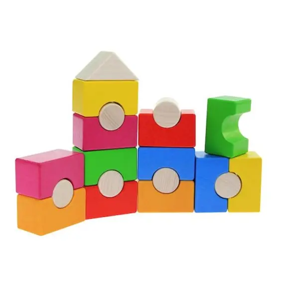 ხის კოშკი goki Stacking tower, rainbow house 58587 - Primestore.ge
