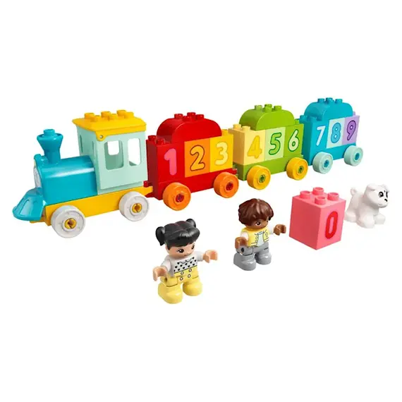 სათამაშო მატარებელი LEGO Number Train - Learn To Count - Primestore.ge