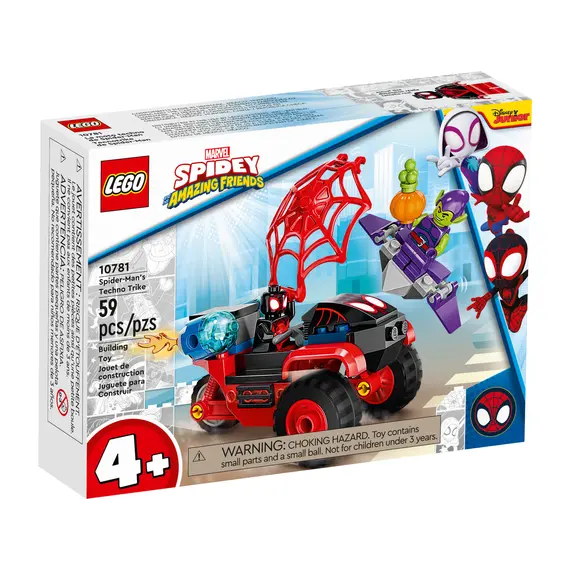 სათამაშო ლეგო LEGO Marvel Spider-Man's Techno Trike  - Primestore.ge
