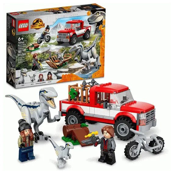 ლეგო LEGO Jurassic World Blue & Beta Velociraptor Capture  - Primestore.ge
