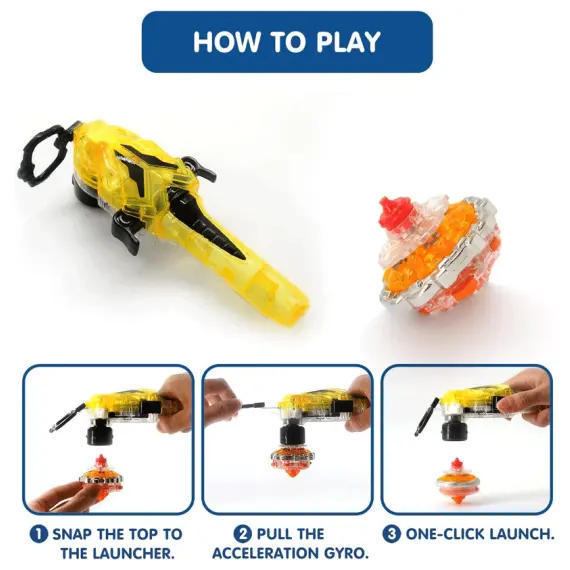 სათამაშო ნაკრები Auldey Infinity Nado V Special Edition Battle Set Ares' Wings vs Cracking Panzer , 2 image - Primestore.ge