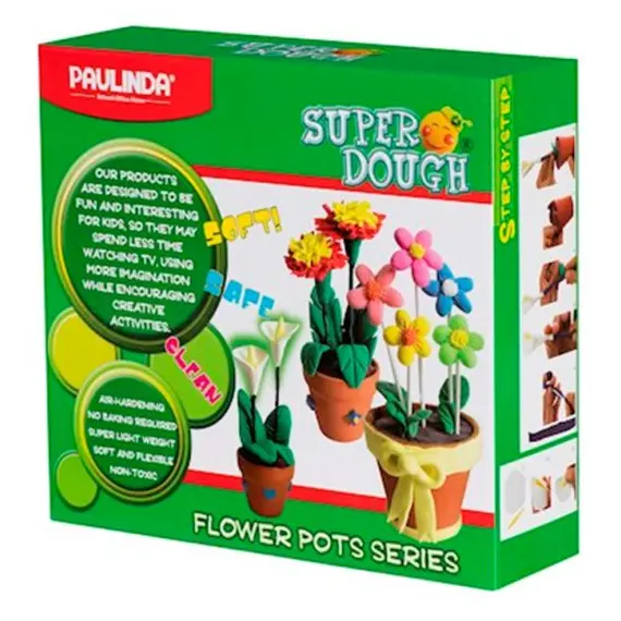 სუპერ PAULINDA Super dough Paulinda  flower pots , 3 image - Primestore.ge