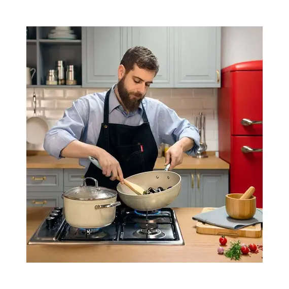 ქვაბი Korkmaz A1262 Casserole 28X14,5 cm / 8.0 Lt , 2 image - Primestore.ge