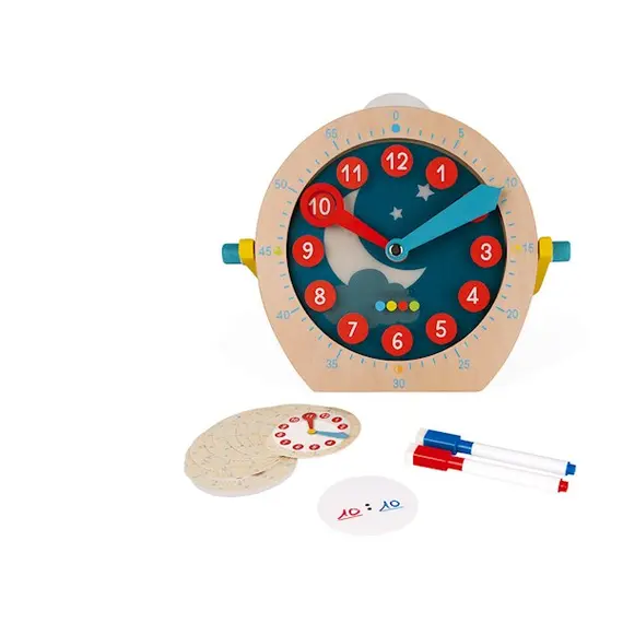 სასწავლო საათი Janod Learn To Tell The Time , 4 image - Primestore.ge