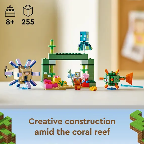 სათამაშო ლეგო LEGO Minecraft The Guardian Duel , 6 image - Primestore.ge