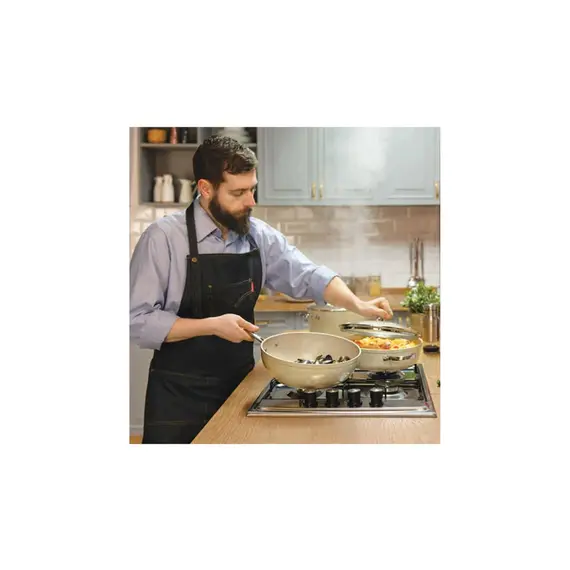 Pan Korkmaz A1273 Wok 24X6,5 cm / 2.5 Lt., 3 image