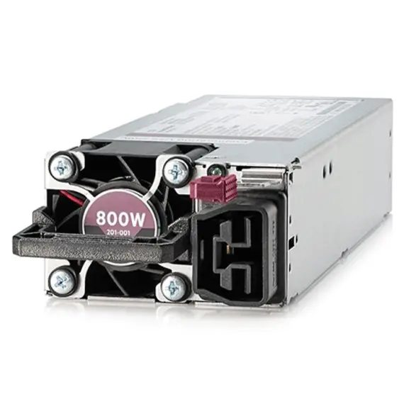 კვების ბლოკი HPE 800W FS Plat Ht Plg LH Pwr Sply Kit  - Primestore.ge
