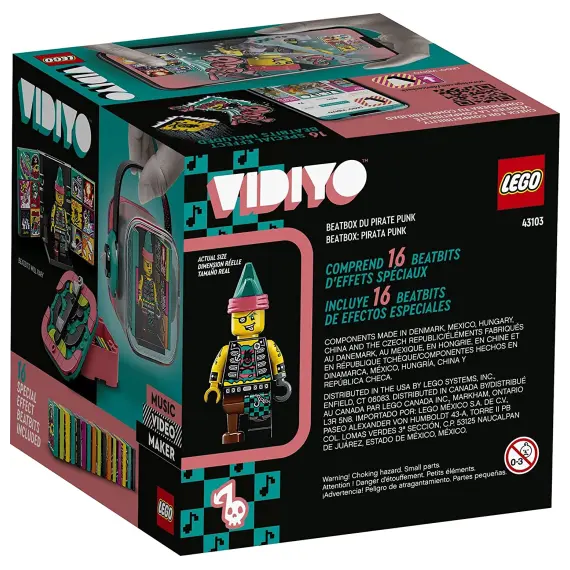 ლეგო LEGO VIDIYO Punk Pirate BeatBox , 2 image - Primestore.ge
