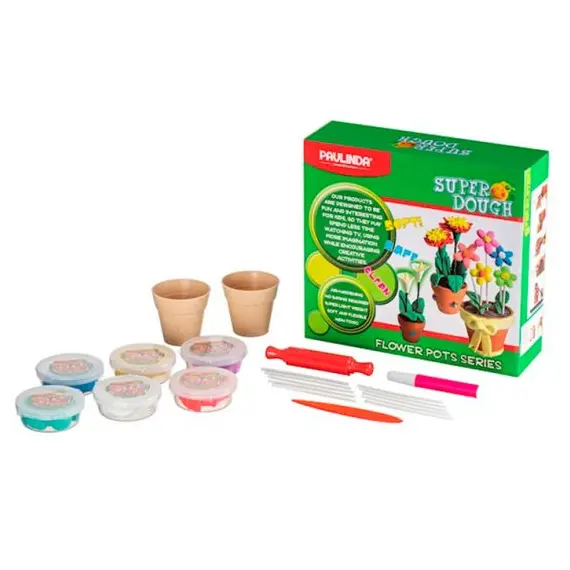 სუპერ PAULINDA Super dough Paulinda  flower pots , 2 image - Primestore.ge