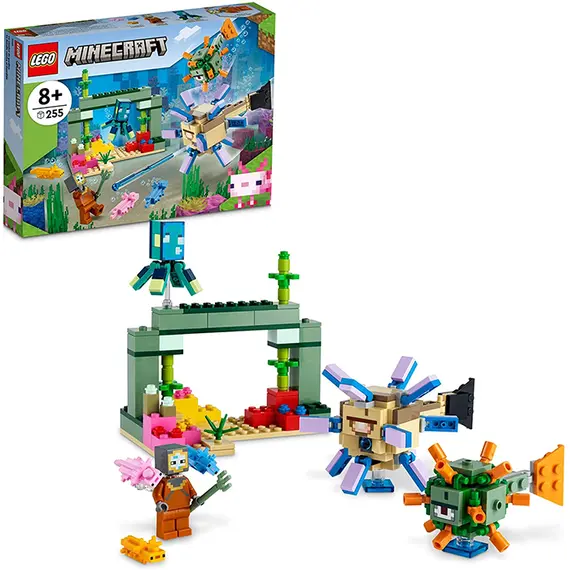 სათამაშო ლეგო LEGO Minecraft The Guardian Duel  - Primestore.ge