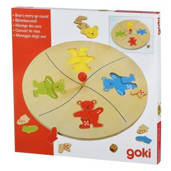 სამაგიდო თამაში Goki Board game Funny Bears 56941G  - Primestore.ge