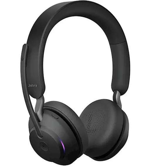 ყურსასმენი Jabra Evolve2 65 Link380a MS Stereo Stand Black , 4 image - Primestore.ge