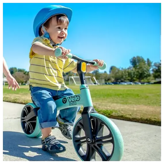 საბავშვო ველოსიპედი YVolution Junior Balance Bike 2018Refresh Green 4L/13L CL 2PK , 4 image - Primestore.ge
