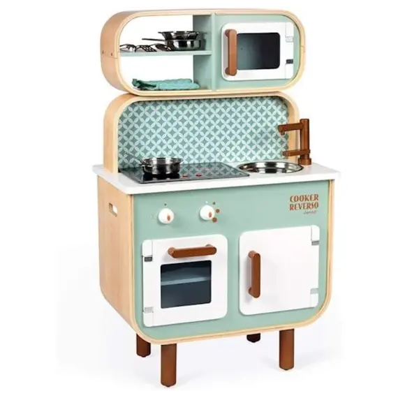 სათამაშო სამზარეულო Janod Big cooker reverso  - Primestore.ge