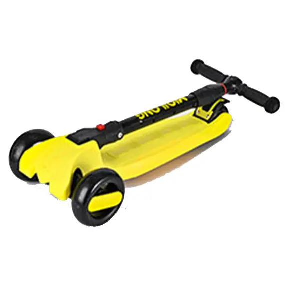 Children's scooter Scooter Miqilong Fargo Yellow, 2 image