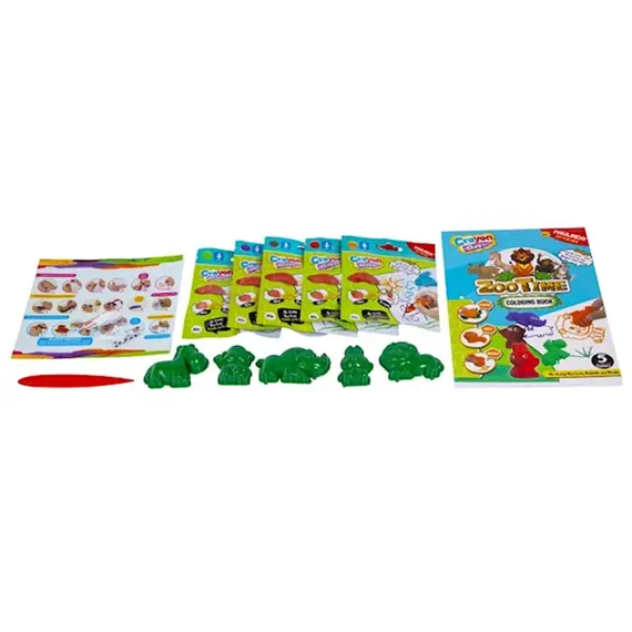 ნაკრები Paulinda crayon clay-coloring book PL-194002 , 2 image - Primestore.ge