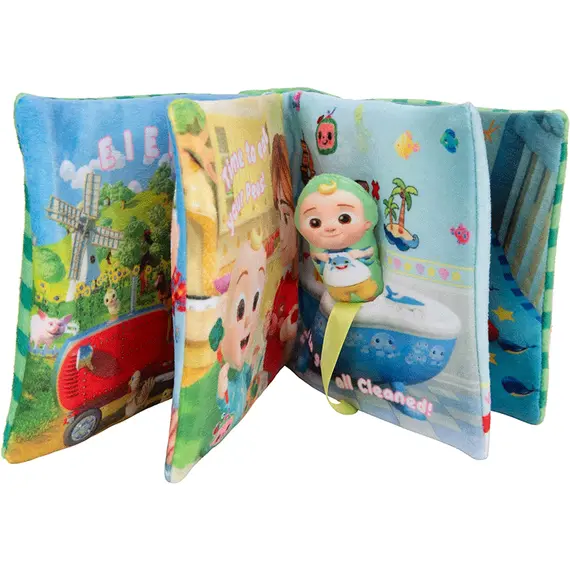 სათამაშო წიგნი CoComelon Feature Roleplay Nursery Rhyme Singing Time , 3 image - Primestore.ge