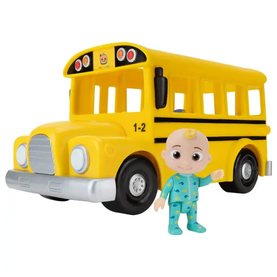 სათამაშო ავტობუსი CoComelon Feature Vehicle (Yellow School Bus)  - Primestore.ge
