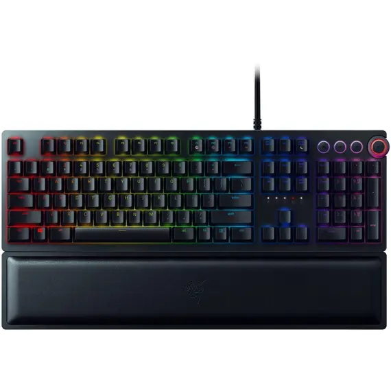 Keyboard Razer Gaming Keyboard Huntsman Elite Linear Optical Switch USB US RGB, Black