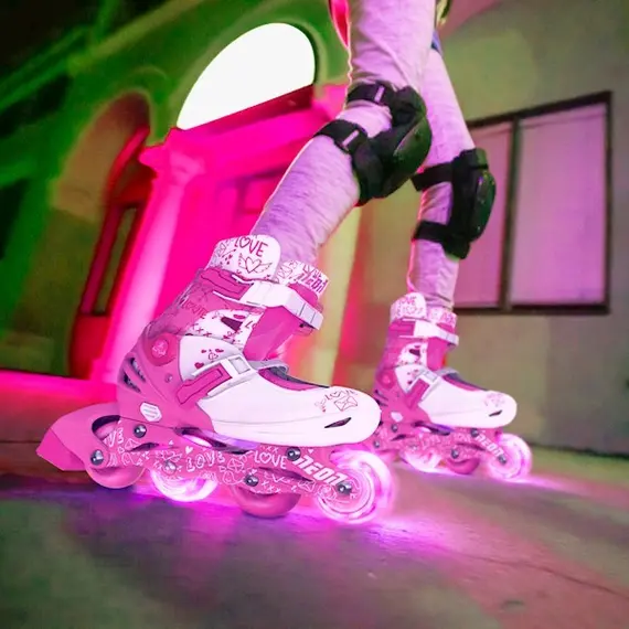 როლიკები NEON Rollers COMBO SKATES PINK (SIZE 34-38) , 5 image - Primestore.ge