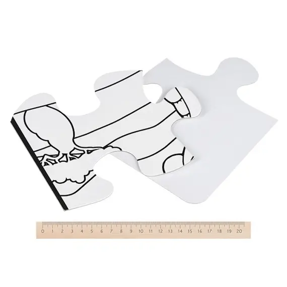 ფაზლი და გასაფერადებელი Same Toy Paint Puzzle Game 2162Ut , 2 image - Primestore.ge