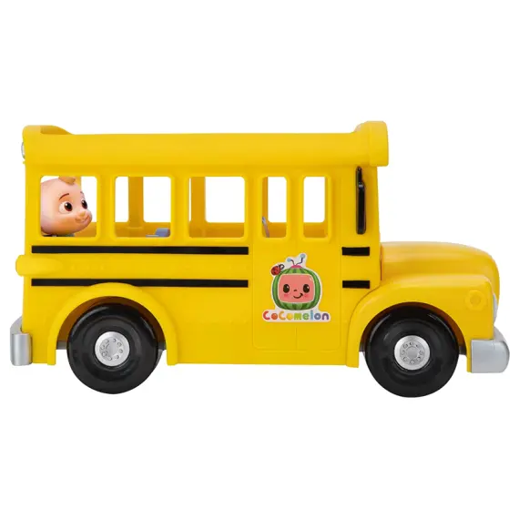 სათამაშო ავტობუსი CoComelon Feature Vehicle (Yellow School Bus) , 2 image - Primestore.ge