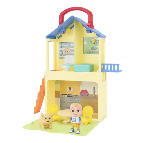 სათამაშო სახლი CoComelon Medium Playset CoComelon's Pop n' Play House , 3 image - Primestore.ge