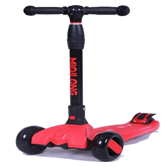 საბავშვო სკუტერი Scooter Miqilong Fargo Red  - Primestore.ge