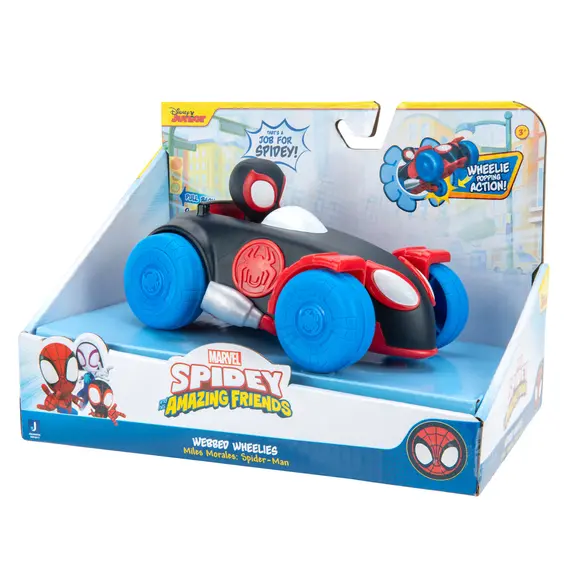 სათამაშო მანქანა Spidey Pull Back Vehicle Spinn  - Primestore.ge
