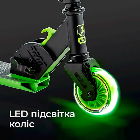 საბავშვო სკუტერი NEON [NT05G2] VECTOR 2020 - NT05 (Green) , 3 image - Primestore.ge