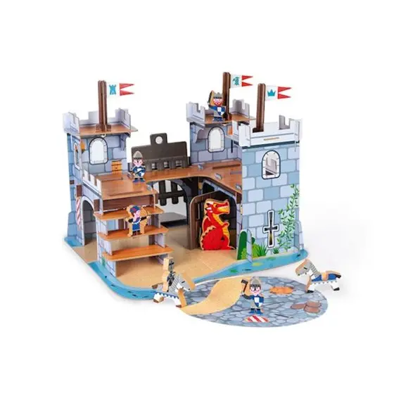 სათამაშო სასახლის ნაკრები Janod Story Fortified Castle , 3 image - Primestore.ge
