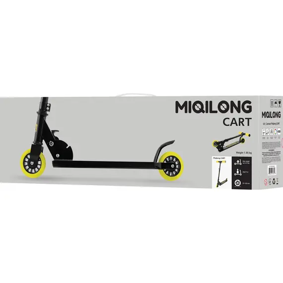 სკუტერი Miqilong Scooter Cart Black , 5 image - Primestore.ge