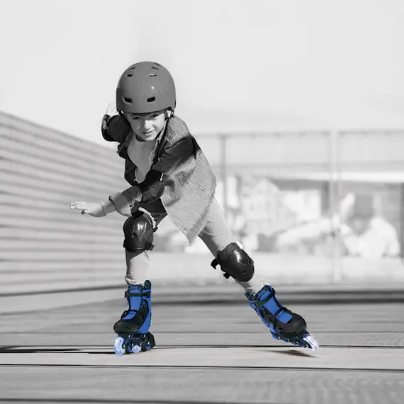როლიკები NEON COMBO SKATES (SIZE 12-2) (Blue) , 4 image - Primestore.ge