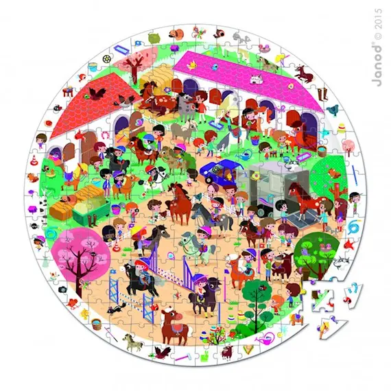 ასაწყობი ფაზლი Janod J02796 puzzle , 3 image - Primestore.ge