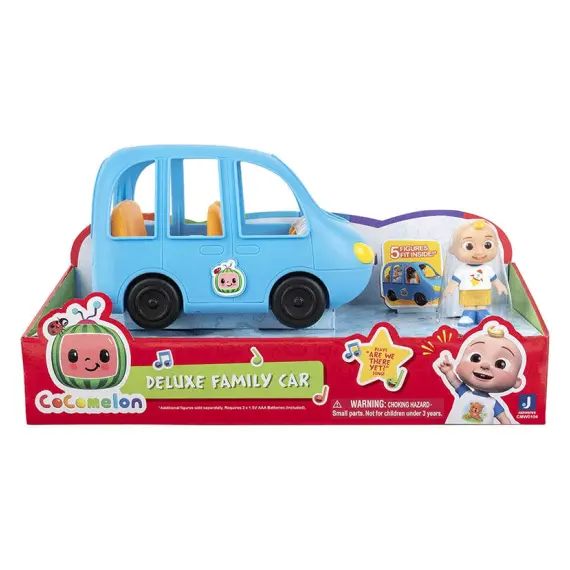 Toy Car CoComelon Deluxe Vehicle Lights & Sounds Family Fun Car