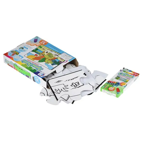 ფაზლი და გასაფერადებელი Same Toy Paint Puzzle Game 2162Ut , 4 image - Primestore.ge