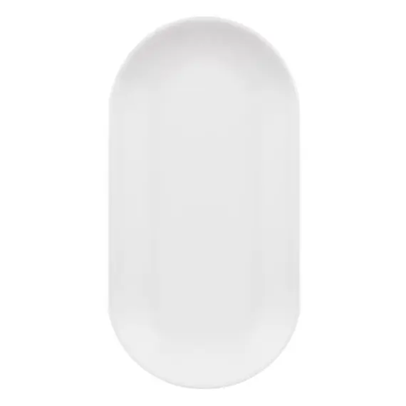 თეფში Ardesto Plate Lucca, 25х13 cm, White, ceramics  - Primestore.ge