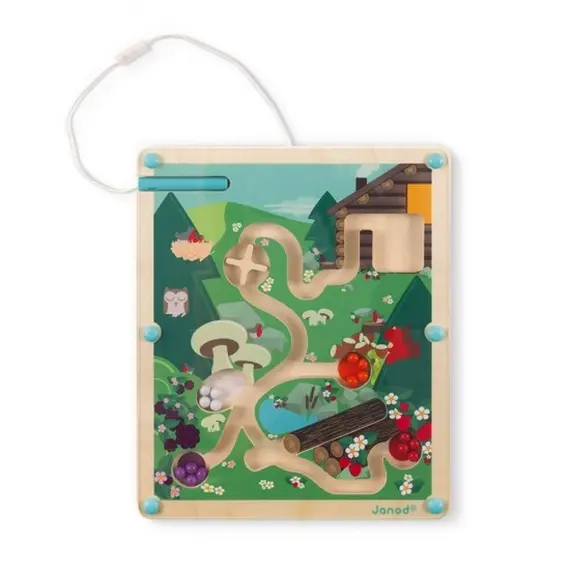 ლაბირინთი Janod Forest magnetic maze , 5 image - Primestore.ge