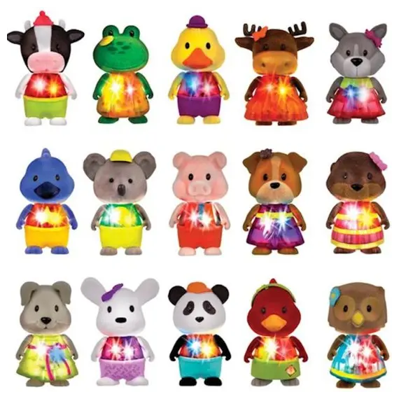 სათამაშოები Li`l Woodzeez LIGHT UP BOBBLEHEADS SERIES 5  - Primestore.ge