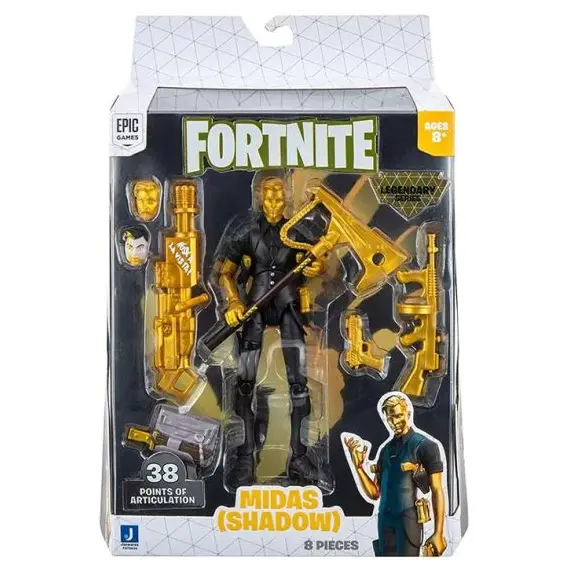 Fortnite Legendary Series Midas S8 toy figure