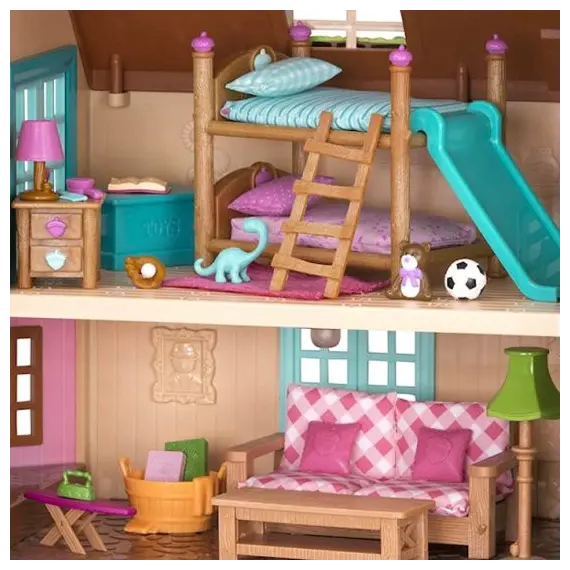 სათამაშო ნაკრები Li`l Woodzeez BUNK BED, KIDS ROOM 6169Z - Primestore.ge
