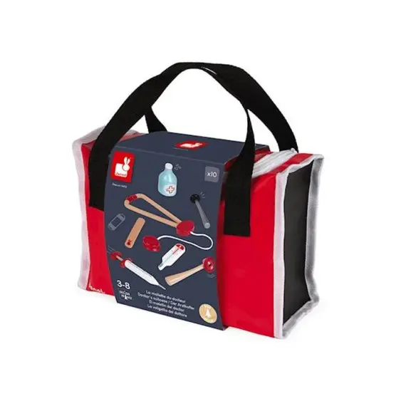Medical set Janod Game set Janod Doctor's suitcase J06513, 5 image
