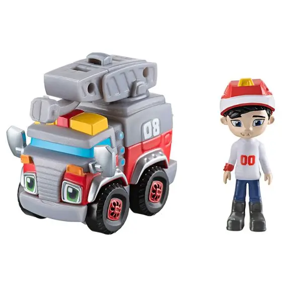 მანქანა Rev&Roll Die Cast Bo & Spritzer - Primestore.ge