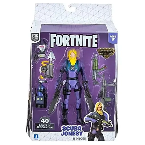 Figure Fortnite Legendary Series Scuba Jonesy S9