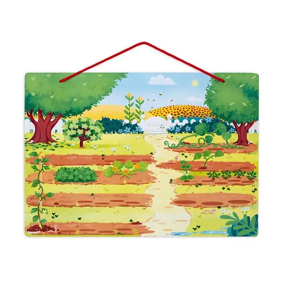 სათამაშო ბოსტანი Janod My Magnetic Garden , 3 image - Primestore.ge