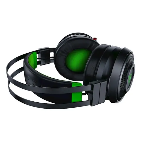 ყურსასმენი Razer Nari Ultimate for Xbox One WL Black/Green , 7 image - Primestore.ge