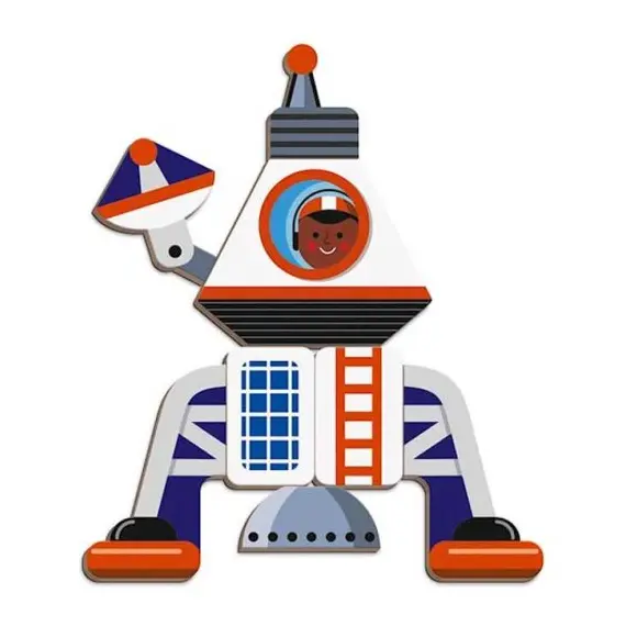 ლოგიკური თამაში Janod Cosmos Magnetic book , 3 image - Primestore.ge