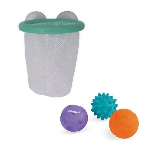 კალათა ბურთებით Janod Tacti'Basket , 3 image - Primestore.ge