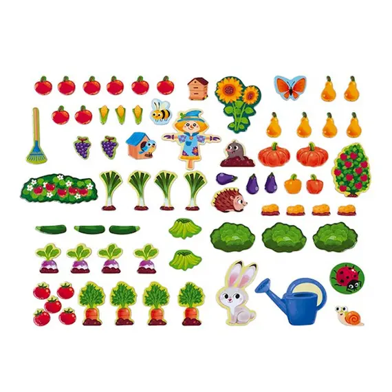 სათამაშო ბოსტანი Janod My Magnetic Garden , 4 image - Primestore.ge