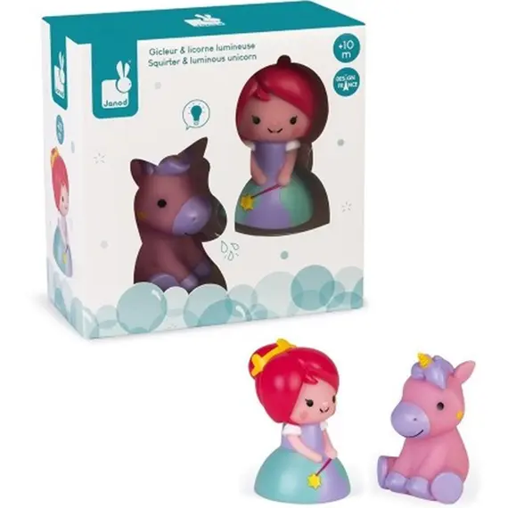 სათამაშო Janod Squirter princess & luminous unicorn  - Primestore.ge